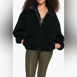 Spiritual Gangster Marcel Sherpa Black Teddy Jacket